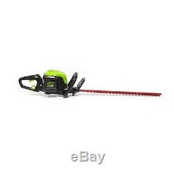 Greenworks Pro 60-volt Max 26-in Dual Cordless Electric Hedge Trimmer
