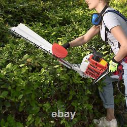 0.65kW Hedge Trimmer, Garden Bush Trimmer Tool, Single Edge Hedge Trimmer 22.5cc