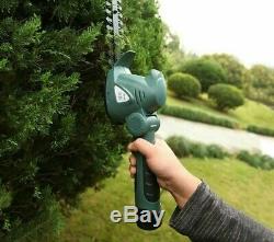 10.8V 2 in 1 Li-Ion Battery Pruning Tool Cordless Hedge Trimmer Grass Cutter New