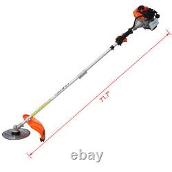 10 in 1 Multi-Functional Trimming Tool withGas Pole Saw Hedge Grass Trimmer 33CC