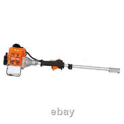 10-in-1 Trimming Tool 33CC 2-Cycle Garden System Gas Pole Saw, Hedge Trimmer