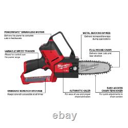 12-Volt Lithium-Ion Brushless Cordless 6 in. HATCHET Pruning Saw, TOOL ONLY, NEW