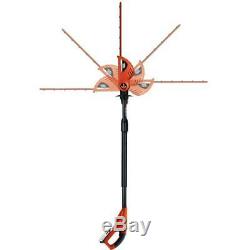 18 in. 20-Volt MAX Lithium-Ion Cordless Pole Hedge Trimmer with 1.5 Ah Battery a