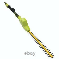 21 Electric Pole Hedge Trimmer Telescoping Tall Bushes Shrub Cutter Garden Tool