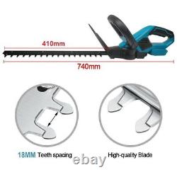 21 V Cordless Hedge Trimmer Garden Tool With Rechargeable Battery (1500W)