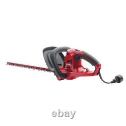 22 in. Corded hedge trimmer toro dual electric amp motor action blades cutter