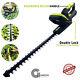 24v Cordless Hedge Trimmer With 20 Double-blade + Tool Kit