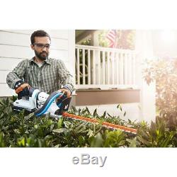 24 in. 40-Volt Lithium-Ion Cordless Battery Hedge Trimmer Tool