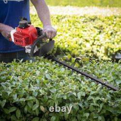 26cc Cordless Hedge Trimmer 24 Gas Gardening Tool 2-Cycle Gasoline Trimmer