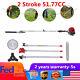 2stroke 51.77cc Gas Powered Grass Trimmer Bush Trimming Tools For Tree Cutting