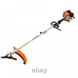 33CC 2-Cycle 4 in 1 Garden Tool Hedge Trimmer, Grass Trimmer, and Brush Cutter