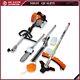 33cc With Gas Pole Saw Hedge Trimmer 4 In 1 Multi-functional Trimming Tool