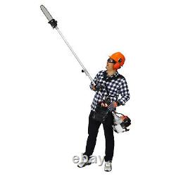 33CC with Gas Pole Saw Hedge Trimmer 4 in 1 Multi-Functional Trimming Tool