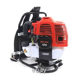 43CC 2-Stroke Backpack Gas Hedge Trimmer Grass Edger Lawn Mower Lawn Yard Tool