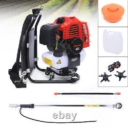 43CC 2-Stroke Backpack Gas Hedge Trimmer Grass Edger Lawn Mower Lawn Yard Tool