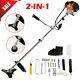 43cc Multi Function 2 In 1 Garden Tool Brush Cutter, Gas Grass Trimmer, Red=us