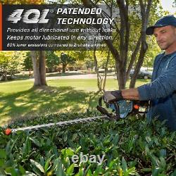 4QL 26.5 cc 4 Cycle 22-Inch Gas Hedge Trimmer, Garden Tool to Trim Shrubs, Bu
