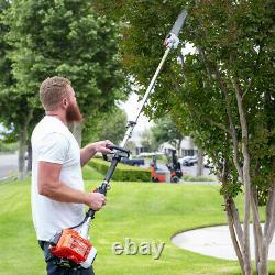 4 IN 1 Gas Pole Saw Multi Yard Chainsaw Hedge Trimmer Line Garden Cutting Tool
