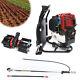 4 Stroke Gas Pole Saw Brush Cutter Gas Hedge Trimmer For Tree Weed Multi Tool