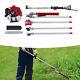 4-in1 51.7cc 2 Stroke Gas Hedge Trimmer Brush Cutter Pole Saw Garden Tool System