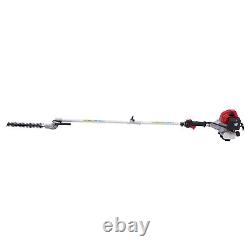 4 in 1 51.7cc Gas Hedge Trimmer Brush Cutter Pole Saw 2-Stroke Garden Tool SALE