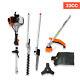 4 In 1 52cc/33cc Petrol Hedge Trimmer Grass Trimmer Brush Cutter Outdoor Tool