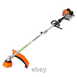 4 in 1 52cc Gas Hedge Trimmer Brush Cutter Pole Saw 2-Cycle Garden Tool System