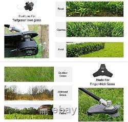4 in 1 58cc Gas Hedge Trimmer Brush Cutter Pole Saw 2-Cycle Garden Tool System