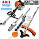 4 In 1 Cordless Hedge Trimmer Brush Cutter 52cc 2-cycle Handheld Gardening Tool