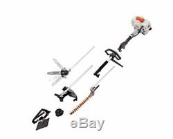 4 in 1 Multi Tool with Grass Trimmer Attachment, Hedge Trimmer Attachment, Pole