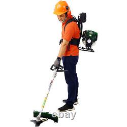 4in1 38CC 4-stroke Garden Backpack Tool System Gas Pole Saw Grass Hedge Trimmer