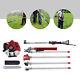 4in1 51.7cc Trimming Garden Tool Gas Pole Saw Hedge Grass Trimmer Brush Cutter
