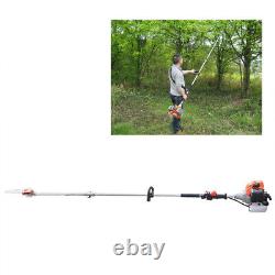 52CC 2Stroke Gas Powered Pole Saw Chainsaw Trimming Tool, Hedge Trimmer