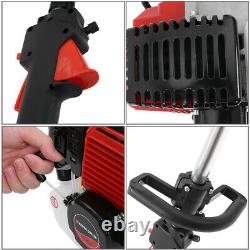 52cc 5 In 1 Petrol Hedge T-rimmer Chainsaw Brush Cutter Pole Saw Outdoor Tools