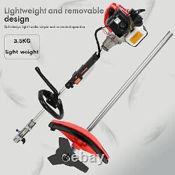 52cc 5 in 1 Gas Hedge Trimmer Brush Cutter Pole Saw Blade 2 Stroke Garden Tool
