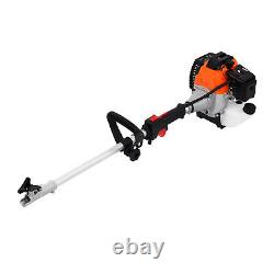 52cc Petrol Hedge Trimmer Chainsaw Brush Cutter Pole Saw 5-in-1 Outdoor Tool