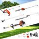 5 In 1 52cc Petrol Hedge Trimmer Chainsaw Brush Cutter Pole Saw Outdoor