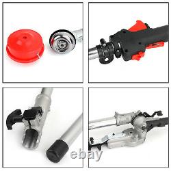 5 in 1 52cc Petrol Hedge Trimmer Chainsaw Brush Cutter Pole Saw Outdoor Tools SE