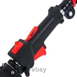 5 in 1 52cc Petrol Hedge Trimmer Chainsaw Brush Cutter Pole Saw Outdoor Tools US