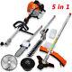 5-in-1 Trimming Tool 52cc Garden Gas Pole Saw Hedge Trimmer Grass Trimmer Cutter