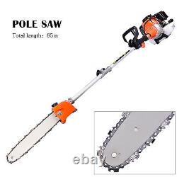 6 in 1 52CC Petrol Hedge Trimmer Chainsaw Brush Cutter Pole Saw Outdoor Tools