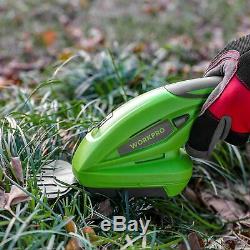 7.2V Electric Trimmer 2 in 1 Lithium-ion Cordless Garden Tools Hedge Trimmer
