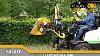 Alltrec Electric Tool Carrier With Becx Machines Hs75er Hedge Trimmer