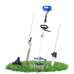BADGER 26cc Multi -Tool Trimmer 4 in 1 Garden Tool Combo with hedge pole saw