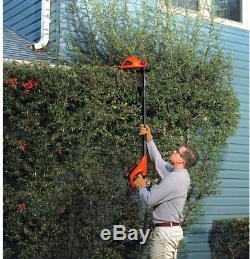 BLACK+DECKER 20V MAX Cordless Hedge Trimmer 18-Inch Tool Only for Garden Equip