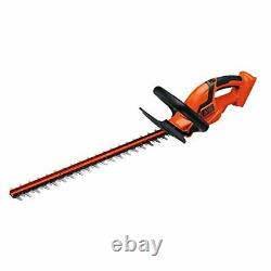 BLACK+DECKER 36V MAX Cordless Hedge Trimmer, 24-Inch, Tool Only LHT2436B