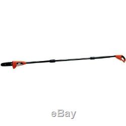 BLACK+DECKER Cordless Pole Saw Hedge Trimmer 8 in. 20V MAX Lithium-Ion Tool Only