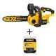 Battery Powered Chainsaw Kit Hedge Trimmer Dewalt Brushless Cordless Charger