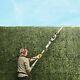 Corded 2-in-1 Pole And Hedge Trimmer 600w Lightweight Telescopic Garden Tool New