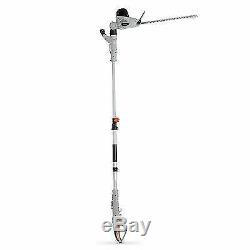 Corded 2-in-1 Pole and Hedge Trimmer 600W Lightweight Telescopic Garden Tool New
